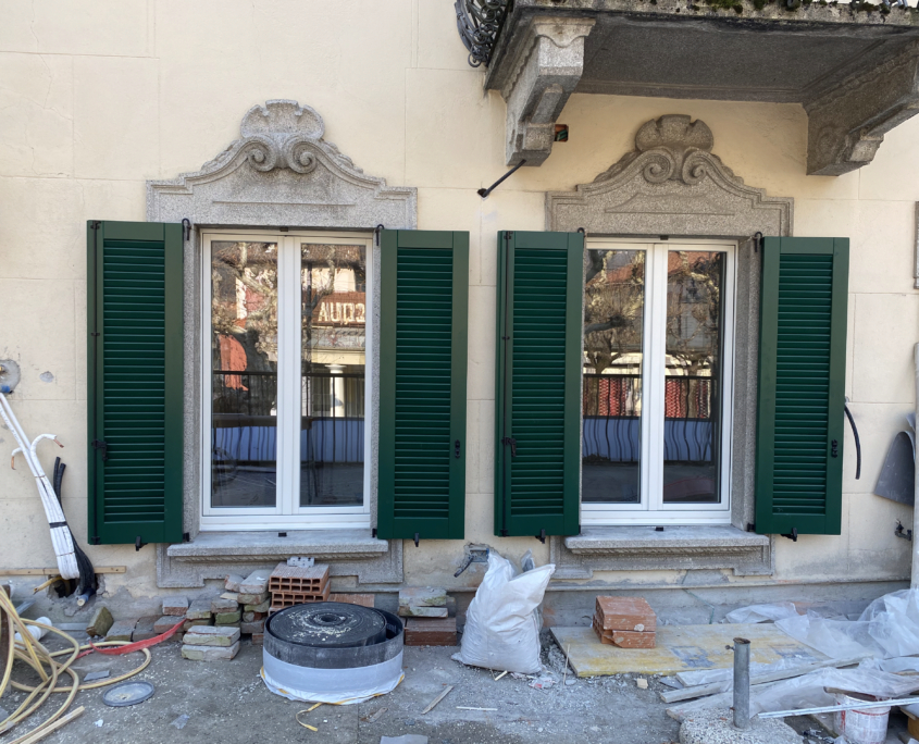 finestre e infissi in legno falegnameria brozzoni zogno